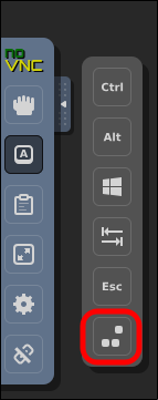 Bouton Send Ctrl+Alt+Delete